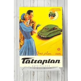 Postermanya Vintage Araba 70x100 cm Poster