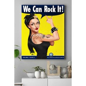 Postermanya We Can Rock It Eğlenceli Mizahi 40x60 cm Poster