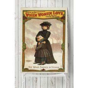 Postermanya When Women Love Vintage 60x90 cm Poster