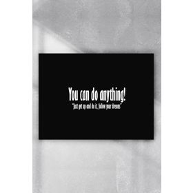 Postermanya Yapabilirsin You Can Do Anything Girişimcilik 80x115 cm Poster