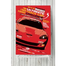 Postermanya Yarış Arabası 50x70 cm Poster
