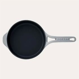 Pot Art 22 cm Parlak Gri Yuvarlak Düz Tava