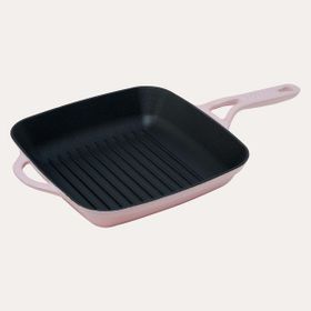 Pot Art Lotus 26 cm Pembe Izgara Kare Döküm Tava