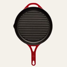 Pot Art Magma 28 cm Kırmızı Izgara Döküm Tava