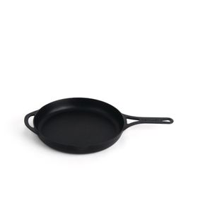Pot Art Night Siyah 28 cm Düz Döküm Tava