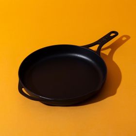 Pot Art Night Siyah 28 cm Düz Döküm Tava