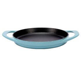 Pot Art Yuvarlak Degrade Turkuaz 22 cm Sahan