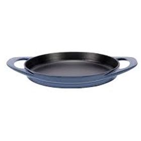 Pot Art Yuvarlak Parlak Mavi 22 cm Sahan