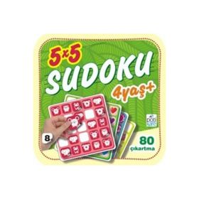 Pötikare Yayıncılık +4 Yaş 5 x 5 Sudoku – 8
