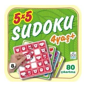 Pötikare Yayıncılık +4 Yaş 5 x 5 Sudoku – 8