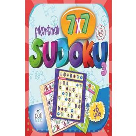 Pötikare Yayıncılık 7 x 7 Çıkartmalı Sudoku 3