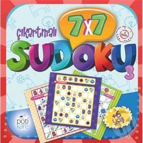 Pötikare Yayıncılık 7 x 7 Çıkartmalı Sudoku 3