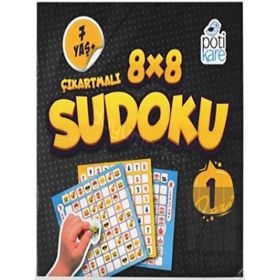 Pötikare Yayıncılık 8x8 Çıkartmalı Sudoku 1