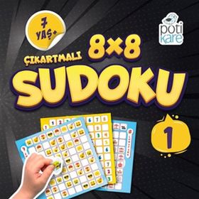Pötikare Yayıncılık 8x8 Çıkartmalı Sudoku 1
