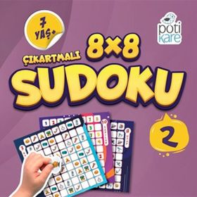 Pötikare Yayıncılık 8x8 Çıkartmalı Sudoku 2
