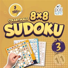 Pötikare Yayıncılık 8x8 Çıkartmalı Sudoku 3