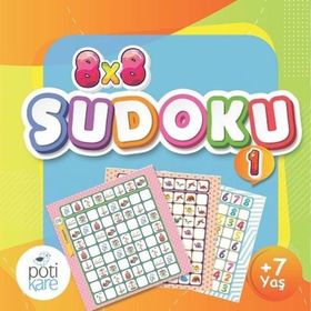 Pötikare Yayınları Model 1 8x8 Çıkartmalı Sudoku