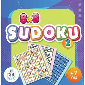 Pötikare Yayınları Model 2 8x8 Çıkartmalı Sudoku