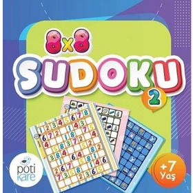 Pötikare Yayınları Model 2 8x8 Çıkartmalı Sudoku