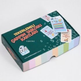 Pötikare Yayınları Tekerlemeli Çarpım Tablosu Kartları