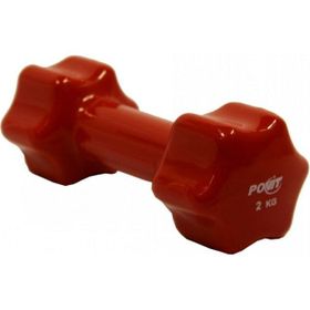 Povit 2 kg Kırmızı Pvc Vinly Dambıl