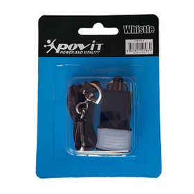 Povit Lks 75-S Hakem Düdüğü Ipli Siyah Düdük