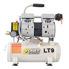 Power 9 lt 0.75 HP 220 V 8 Bar Sessiz ve Yağsız Kompresör