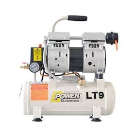 Power 9 lt 0.75 HP 220 V 8 Bar Sessiz ve Yağsız Kompresör