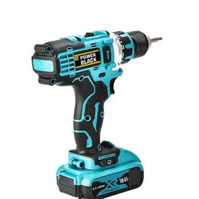 Power Black Pro Germany Technology Çift Akü 30 Parça Şarjlı Matkap