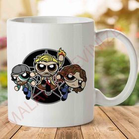 Power Blazers Hell Blazers Powerpuff Girls John Constantine Baskılı Kupa