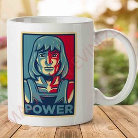 Power He Has It He Man Adam Masters of the Universe Baskılı Kupa