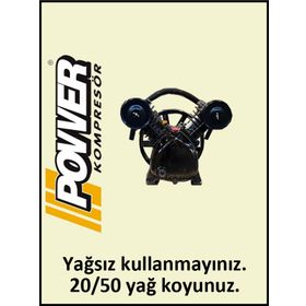 Power JV2065 8 Bar 3 HP Kompresör Kafası