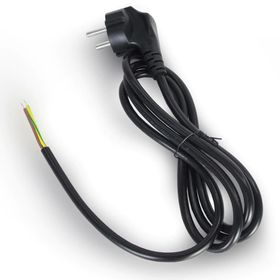 Power Kablo 3x0.75mm 3 Pin Uçu Açık 1 Metre Uzatma