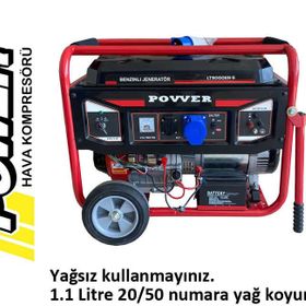 Power Lt 9000 7.8 Kw - 9.75 Kva Benzinli Jeneratör