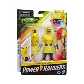Power Rangers Beast Morphers Beast-X Sarı Ranger Figür