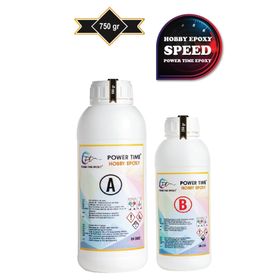 Power Time Epoxy 750 gr Şeffaf İnce Döküm Epoksi Reçine