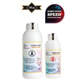 Power Time Epoxy 750 gr Şeffaf İnce Döküm Epoksi Reçine