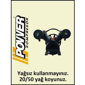 Power V2051 8 Bar - 2 HP Kompresör Kafası