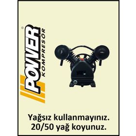 Power V2065/8 Kompresör Kafası