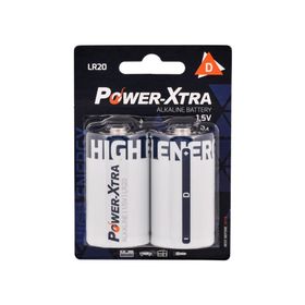 Power-xtra 2'li Blister LR20/D Size Alkaline Pil