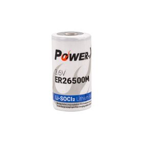 Power-xtra ER26500M C 3.6 V Li-SOCI2 Lityum Pil