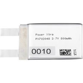 Power-xtra PX703048 3.7V 800 mAh Devresiz 20C Li-Polymer Pil