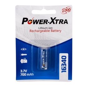 Power-Xtra RCR123A LI-Ion Şarj Edilebilir Pil