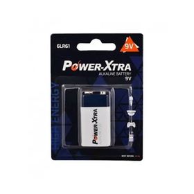 Power-xtra Tekli Blister 6LR61/9V Size Alkaline Pil