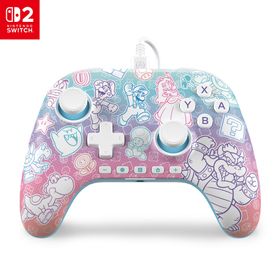 PowerA Advantage Mushroom Kingdom Kablolu Switch 2 Oyun Kolu
