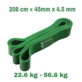 Powerband Yeşil Heavy Direnç Lastiği ve Egzersiz Bandı