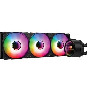 PowerBoost ALPHA 240B 240 mm Siyah ARGB 2 Fanlı Uyumlu CPU Sıvı Soğutma