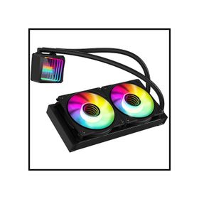 PowerBoost ALPHA 240B 240 mm Siyah ARGB 2 Fanlı Uyumlu CPU Sıvı Soğutma