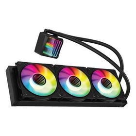 Powerboost Alpha 360B ARGB 360 mm AM5 1700P Siyah İşlemci Sıvı Soğutucu