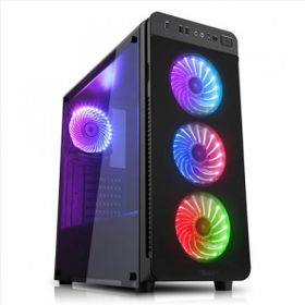 PowerBoost JBST-VKG1030RGB RGB Led Fanlı ATX Gaming Bilgisayar Kasası